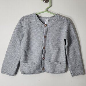 Carter's knitted Gray Cardigan Size 24 Months New